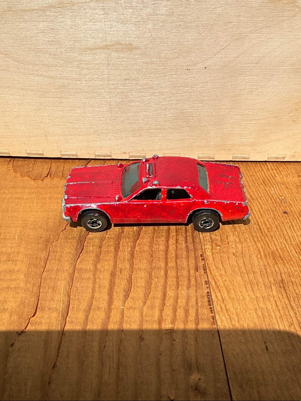 1977 Hot Wheels Fire Chief die cast car